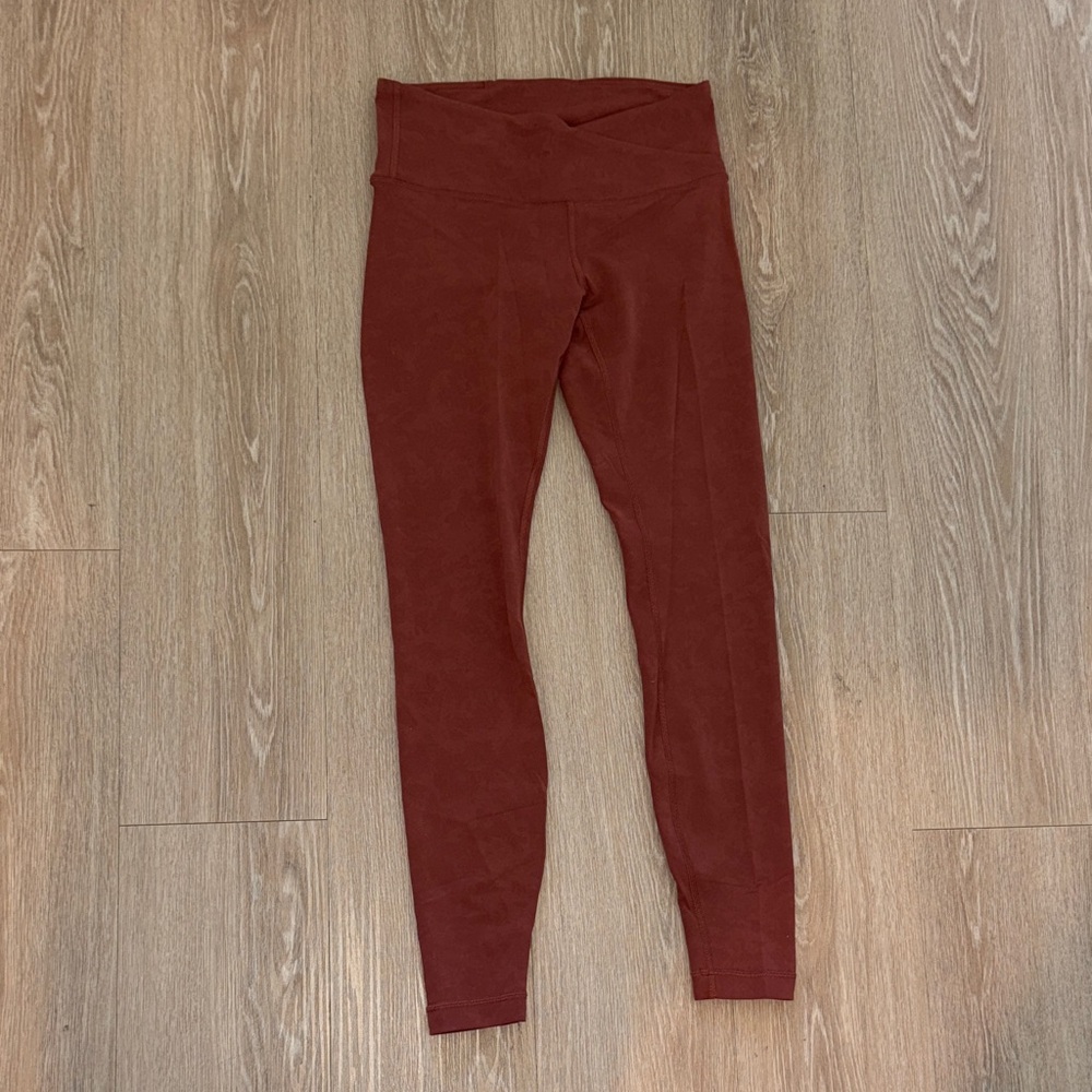 lululemon athletica Rust Leggings